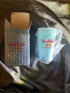Red Bull Blue light up tumbler